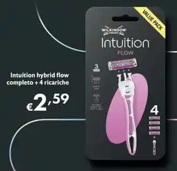 Eurospesa Wilkinson Sword Intuition hybrid flow completo offerta