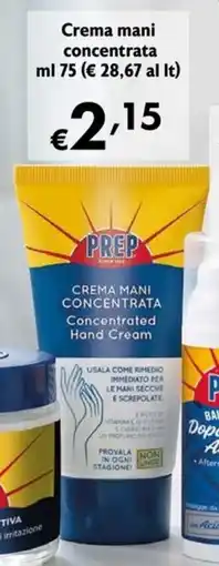 Eurospesa Prep crema mani concentrata offerta