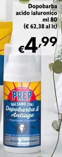 Eurospesa Prep Dopobarba acido ialuronico offerta