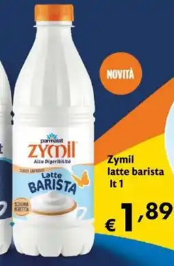 Eurospesa Parmalat Zymil latte barista offerta