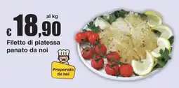 Sì con te Filetto di platessa panato da noi offerta