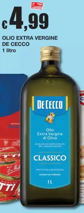 Olio extra vergine di oliva classico De Cecco