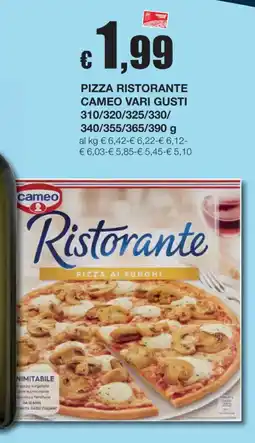 Sì con te Pizza Ristorante Cameo offerta