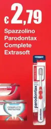 Sì con te Spazzolino Parodontax Complete Extrasoft offerta