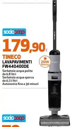 Extracoop Tineco lavapavimenti offerta