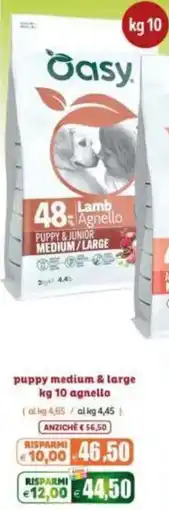 Elite Pet Oasy puppy medium & large offerta