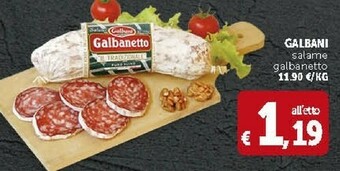Deco Supermercati Salame offerta