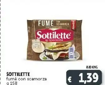 Deco Supermercati Sottilette offerta