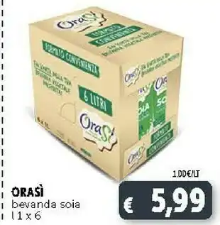 Deco Supermercati Latte di soia offerta