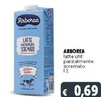 Deco Supermercati Latte parzialmente scremato offerta