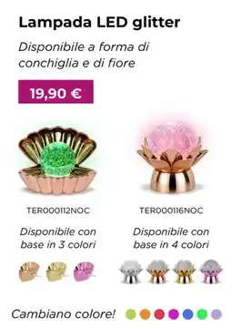 Kasanova Lampada LED glitter offerta