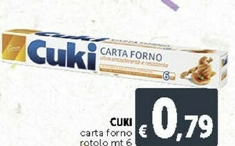 Deco Supermercati Carta forno offerta