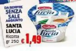 Mercati Alimentari Santa Lucia Ricotta offerta