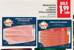 Panorama Prosciutto cotto o crudo Stella Negroni offerta