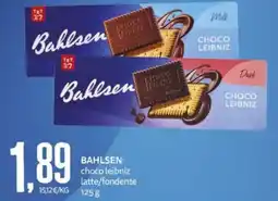 PRO7 Supermercati Bahlsen choco leibniz latte/fondente offerta