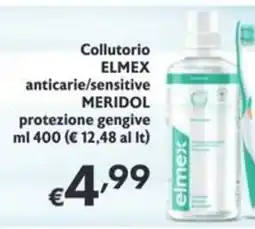 SuperW Elmex Collutorio anticarie/sensitive Meridol protezione gengive offerta