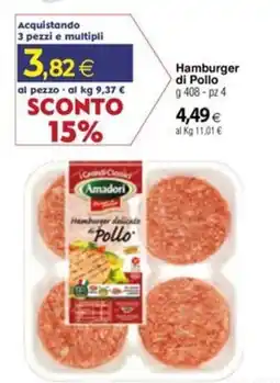 Docks Cash&Carry Hamburger di Pollo offerta