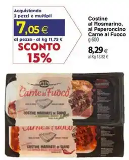 Docks Cash&Carry Costine al Rosmarino, al Peperoncino Carne al Fuoco offerta