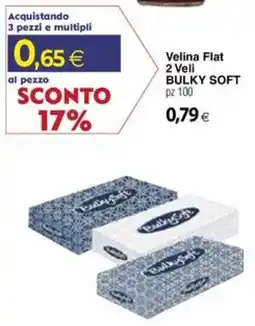 Docks Cash&Carry Velina Flat 2 Veli Bulky Soft offerta