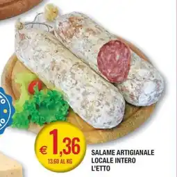 Palmarket Salame artigianale locale intero offerta