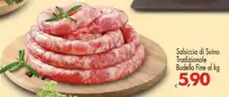Despar Salsiccia di Suino Tradizionale Budello Fine offerta