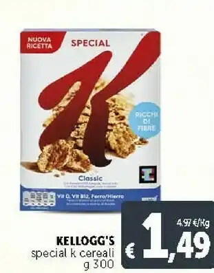 Deco Supermercati Special k cereali offerta