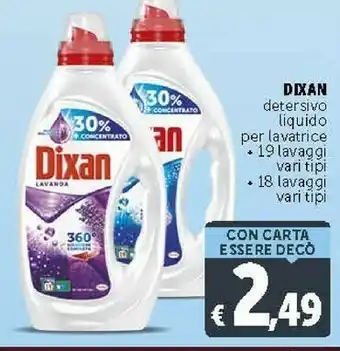 Deco Supermercati Detersivo liquido per lavatrice offerta