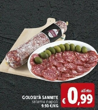 Deco Supermercati Golosità sannite salame napoli offerta