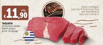 Deco Supermercati Tagliata di bovino adulto black angus offerta