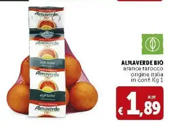 Deco Supermercati Bio arance tarocco offerta