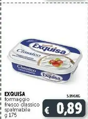 Deco Supermercati Squisì formaggio fresco classico offerta