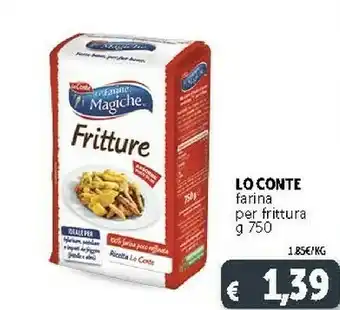 Deco Supermercati Lo conte - le farine magiche mix a base di farina 00 per fritture 750 g(ml) offerta