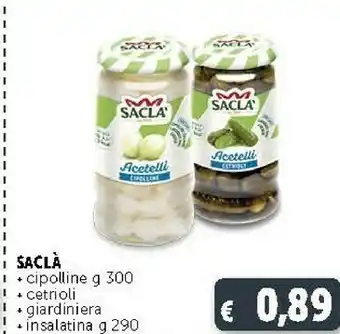 Acetelli insalatina 290 g(ml)