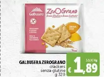 Deco Supermercati Zerograno crackers senza glutine offerta