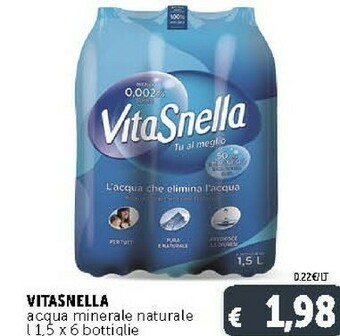 Deco Supermercati Acqua minerale naturale offerta