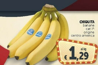 Deco Supermercati Banane offerta