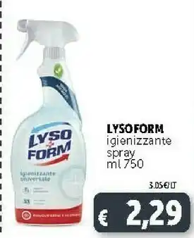 Deco Supermercati Igienizzante universale spray 750 ml offerta