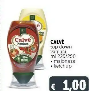 Deco Supermercati Calvé - ketchup 250 g(ml) offerta
