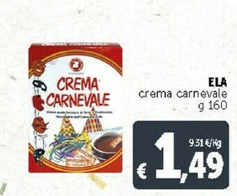Ela crema carnevale