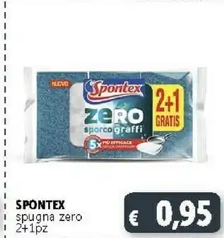 Deco Supermercati Spontex spugna zero offerta