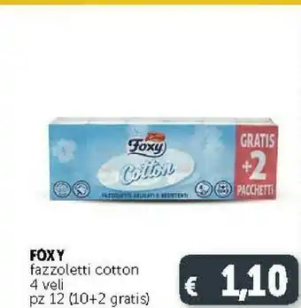 Deco Supermercati Fazzoletti cotton 4 veli offerta