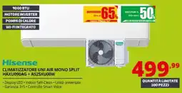 Comet Hisense climatizzatore uni air mono split offerta
