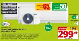 Comet Argo climatizzatore dual split greenstyle top offerta