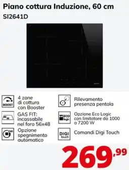 Comet Piano cottura Induzione, 60 cm SI2641D offerta