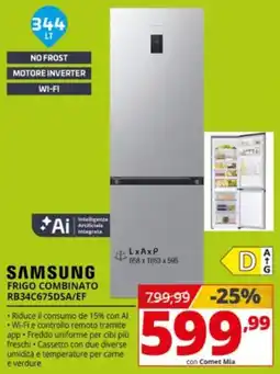 Comet Samsung frigo combinato offerta