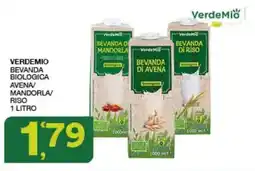 Sisa VerdeMio bevanda biologica avena/mandorla/riso offerta