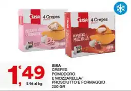 Sisa SISA Crepes Pomodoro e Mozzarella offerta