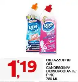 Sisa Rio azzurro gel offerta