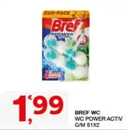 Sisa Bref WC Power Activ offerta