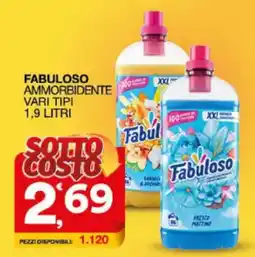Sisa Fabuloso ammorbidente offerta